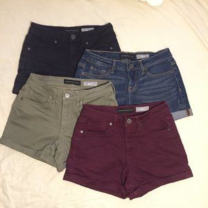 5 Aeropostale midi shorts bundle